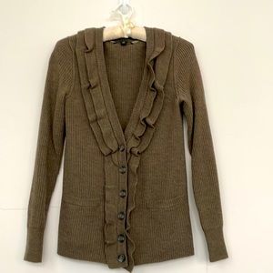 Banana Republic Merino Wool Blend Cardigan Sweater, Size MP